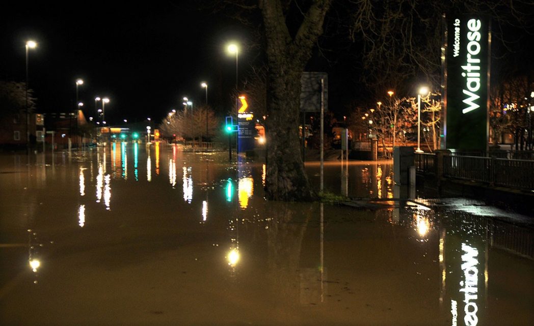 York 2015 Flooding Foss Island Road River Foss