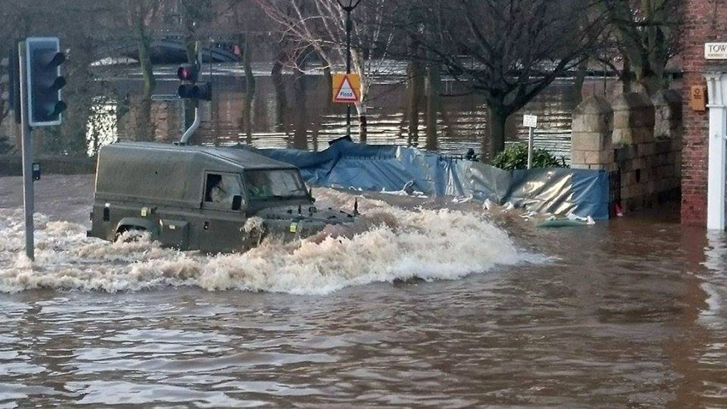 York Flood 2015 Clifords Tower